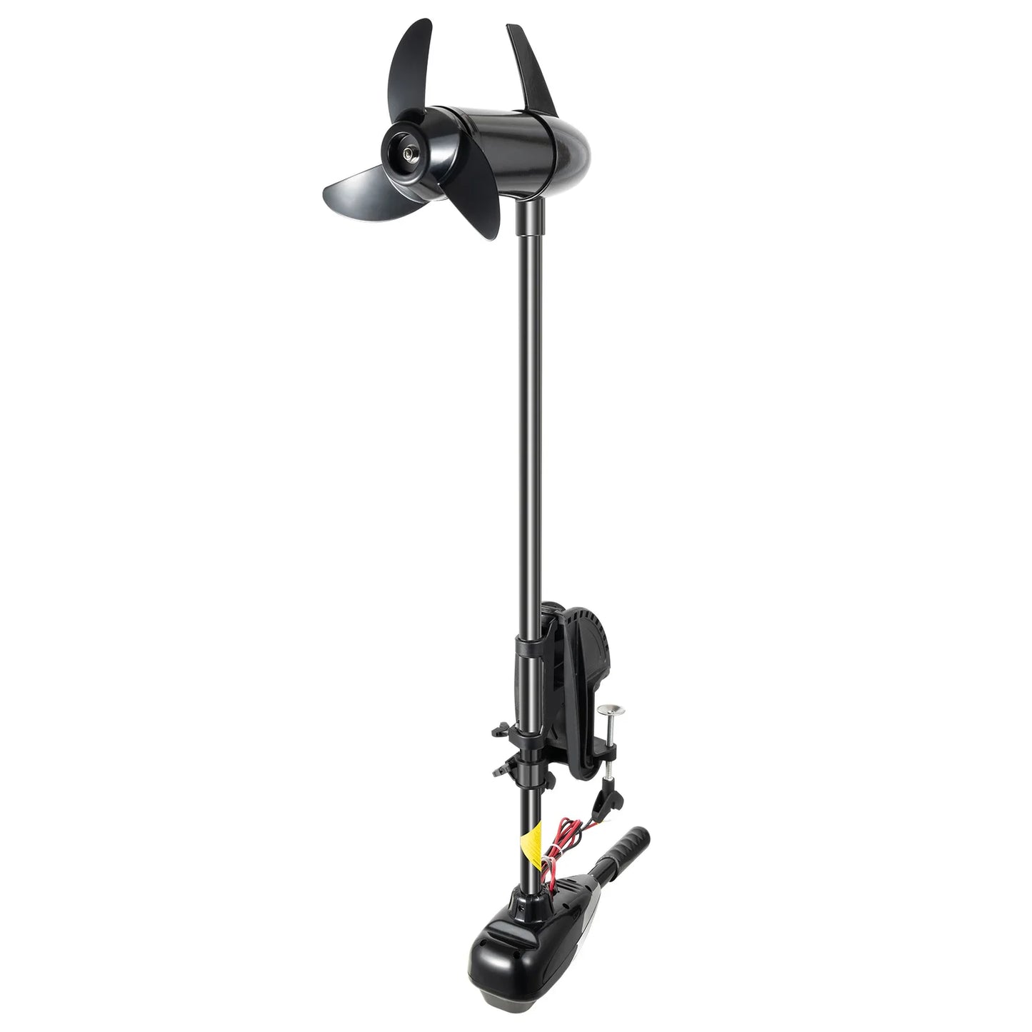 Electric Trolling Outboard Motor 80lbs Thrust, 12V 626W with 5 Forward 3 Reverse Gears, for Fishing Boat 6-8 People