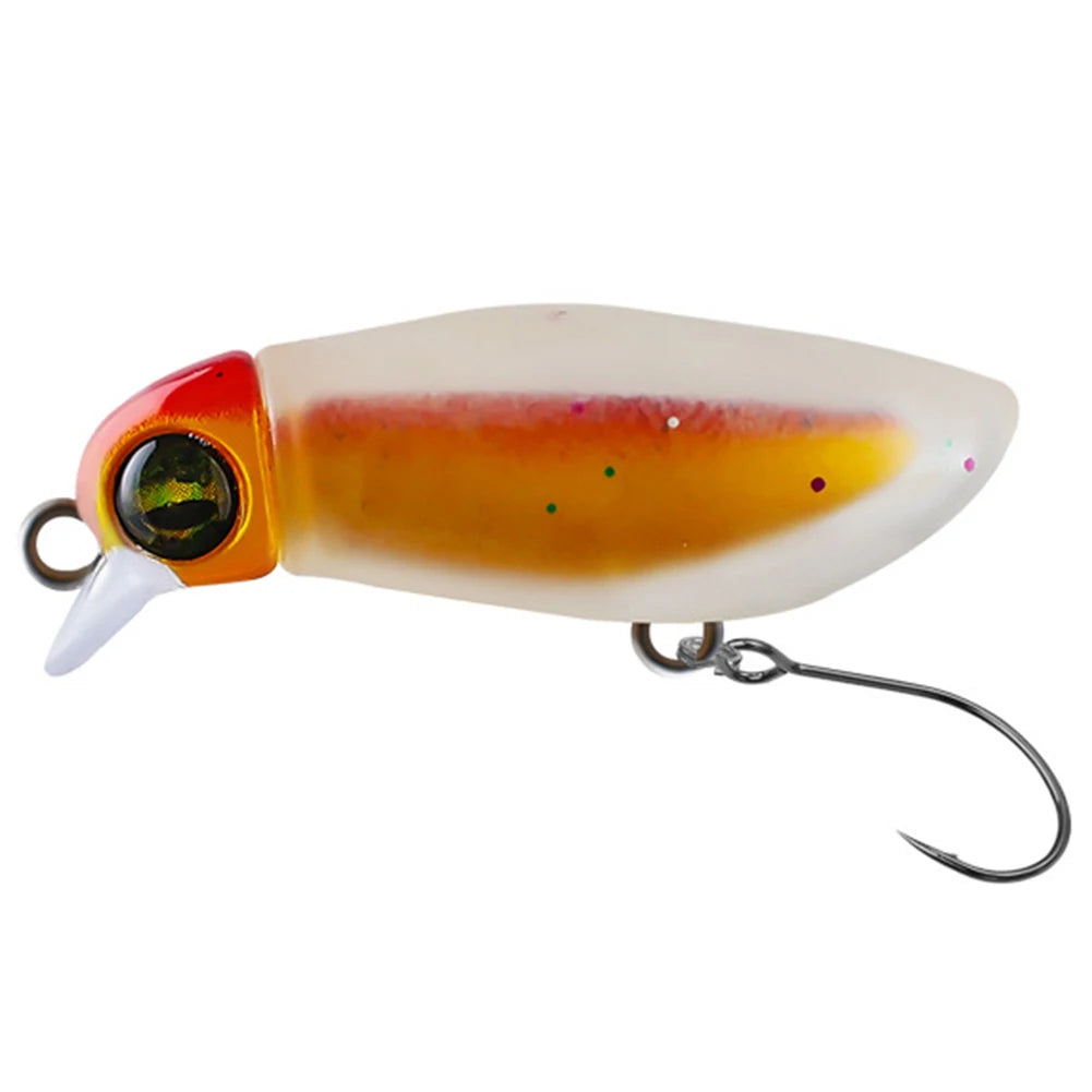 1-30pcs Insect Micro Soft Plastic Bait Trout Spinner Crank Bait Mini Floating Trout Lure Artificial Wobblers For Perch 5color