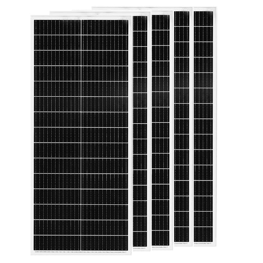 Rigid Solar Panel 1000W / 400W / 500W / 300W / 200W / 100W Solar Panels Charger Battery Charging Module Cell For Car Boat Home R
