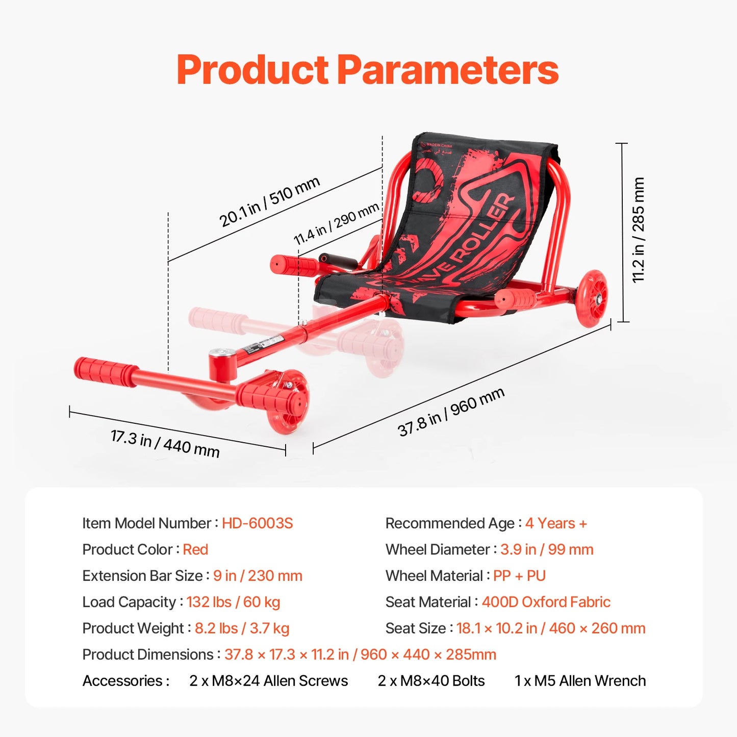 132/198lbs Kids Ride on Scooter Swing Side-to-Side Powered by Zig-Zag Motion Drifting Outdoor Sport Toys for Child Gift