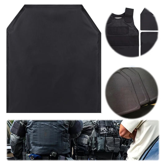 Ballistic Plate Ballistic Body Armour IIIA Level Body Carrier Vest Shock Plate for Outdoor Hunting Paintball War Game Protectiv
