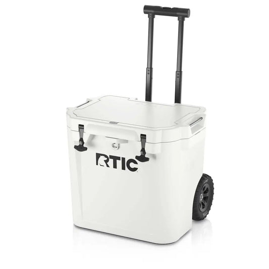 45 QT Wheeled UltraTough Cooler Hard Insulated Portable Ice Chest Box for Beach, Drink, Beverage, Camping, Picnic, Fishing, Boa