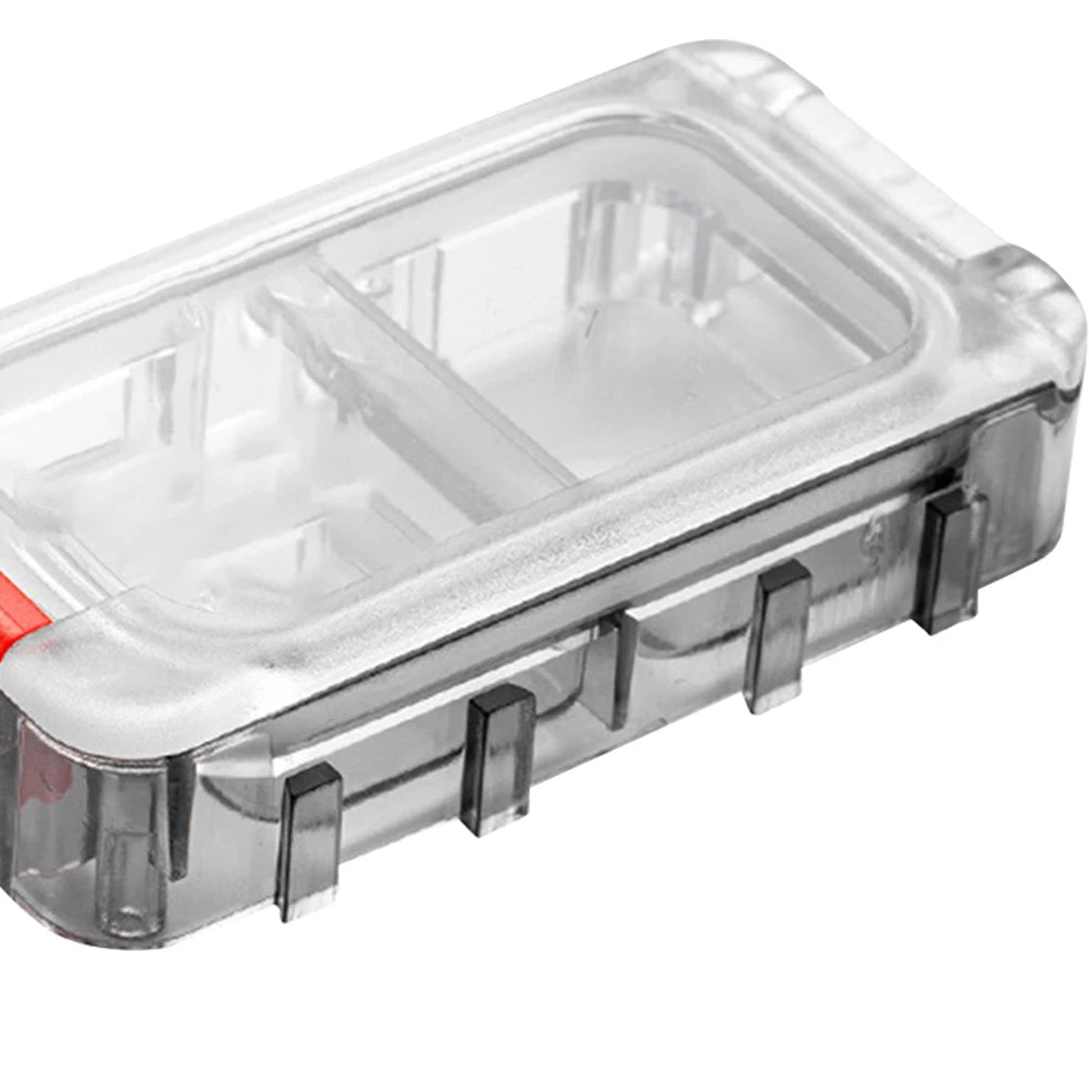 Expandable Fishing Tackle Box Fishing Tackle Box Fishing Hardware Toolbox Double Side Fishing Hook Storage Container for Fishing