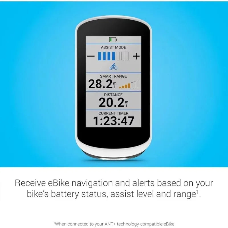 High quality 2 Easy-To-Use GPS Cycling Navigator eBike Compatibility Maps and Navigation with Safety Features