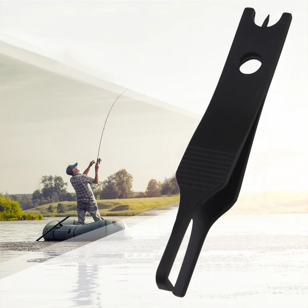 Fishing Line Tweezers Cutter Quick Split Rings Opener Stainless Steel Mini Fishing Pliers Lures Rings Opener Fishing Accessories