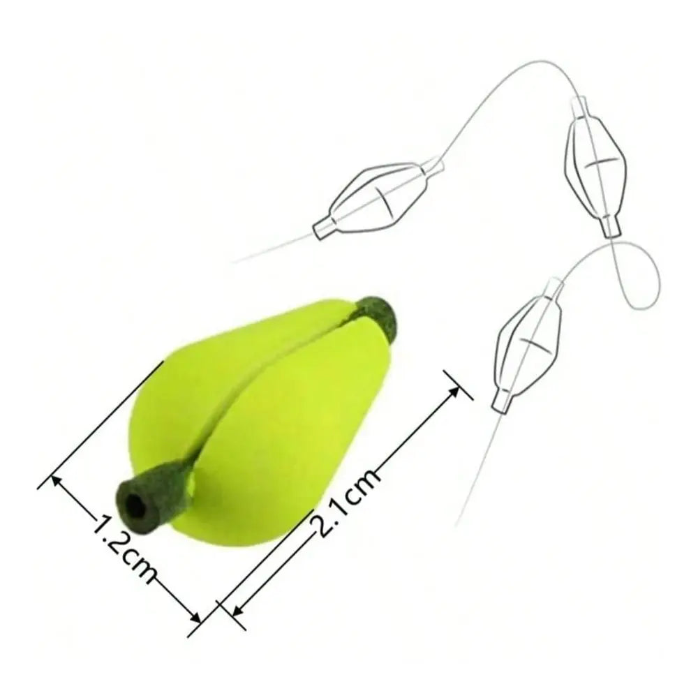 Pieces Foam Teardrop Strike Fly Fishing Float Strike Indicator Fishing Bobbers Fly Fishing Accessories