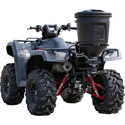 ATVS15A ATV All Purpose Broadcast Spreader For All-Seasons Hunting Deer Feeder, Seed, Fertilizer, Rock Salt And