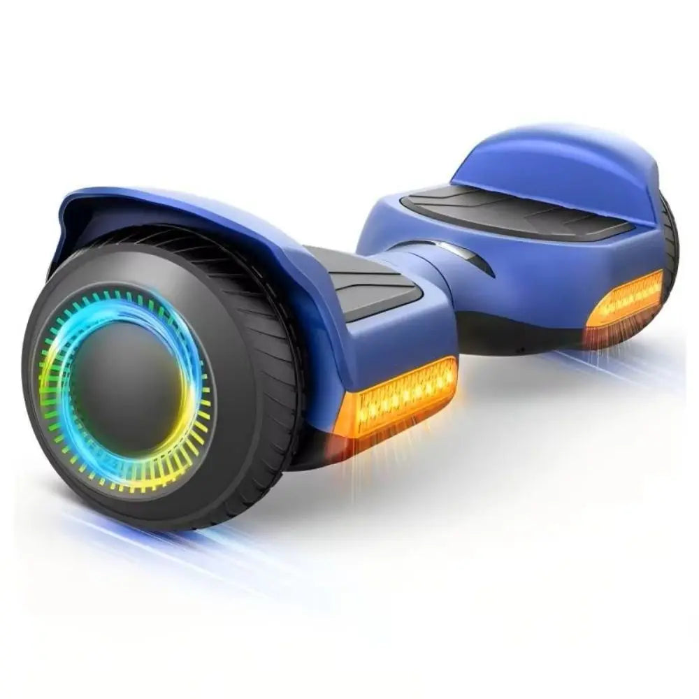 Kids 6.5'' Self Balancing Hoverboard All Terrain with LED Light And Bluetooth Speaker - Portable Smart Transport Device