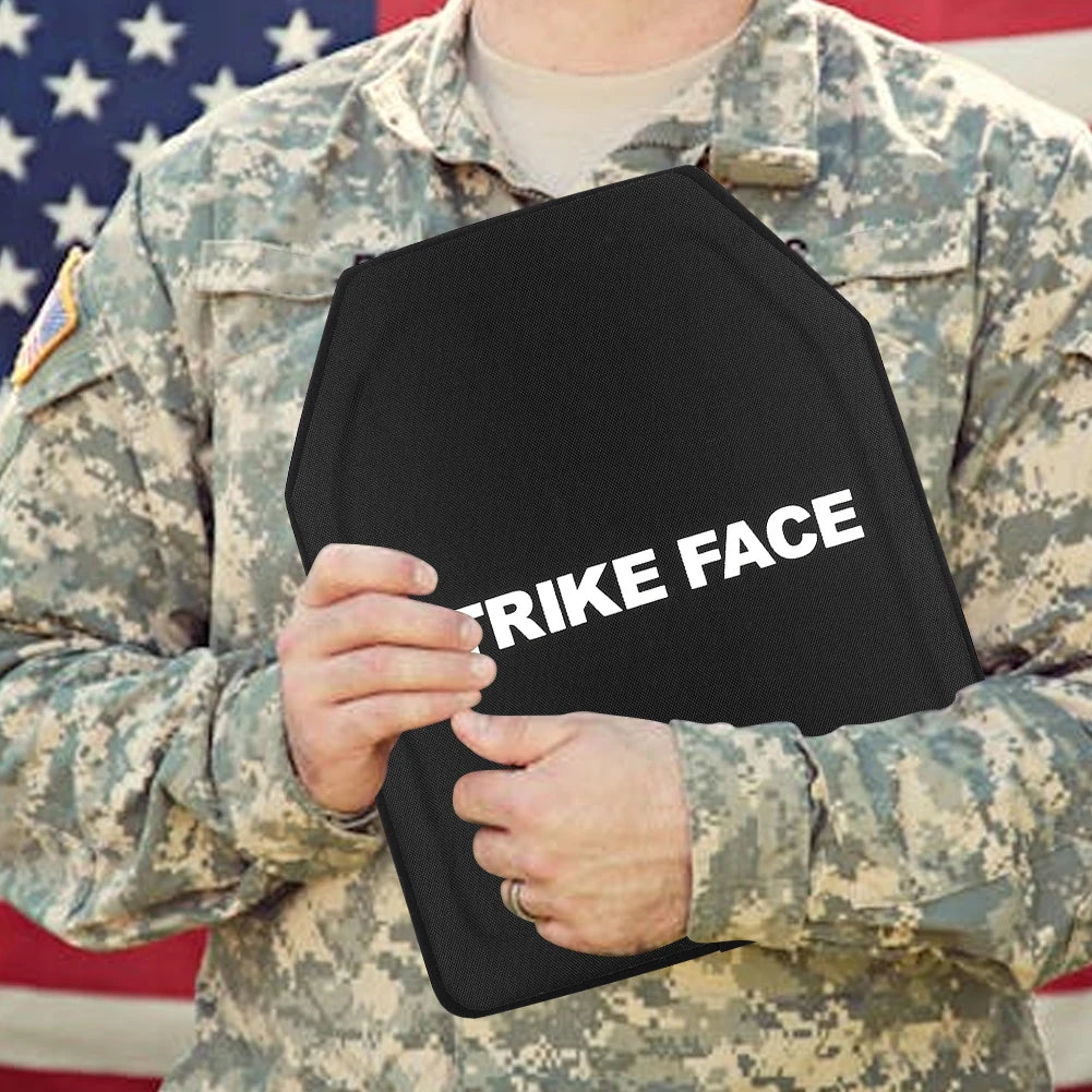 30x25cm Safety Vest Ballistic Body Armour Bullets-Proof Plate PE IIIA Stab-Proof Composite Plate Board Anti Stab Composite Plate