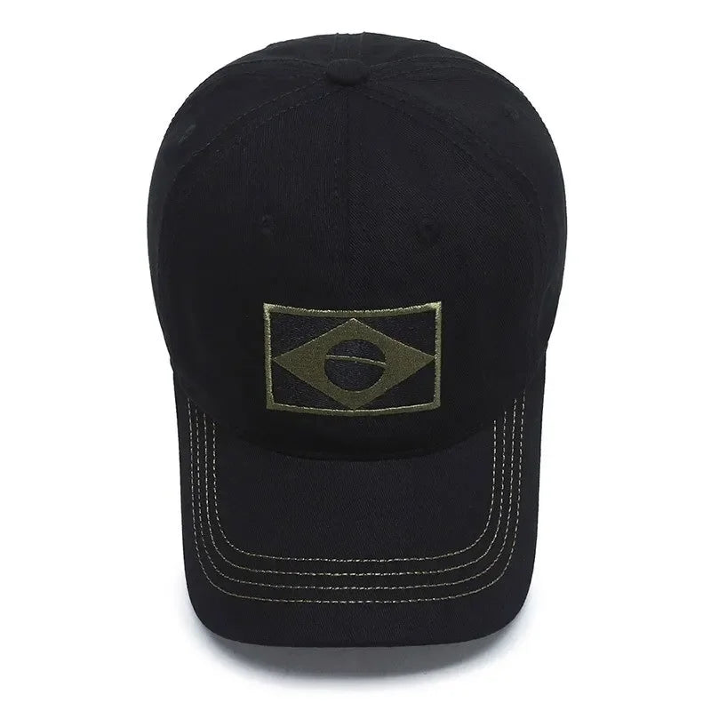 Outdoor Sports Baseball Cap Men'S Camouflage Cap, Middle And Young Men'S Casual Sun Protection Hat Brazilian Hat