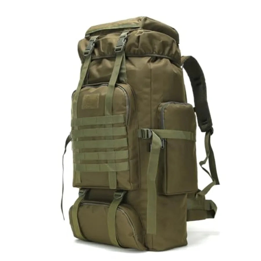 70L Camping Hiking Backpack for Men Women Large Military Tactical Backpack Molle Rucksack Backpack for Outdoor
