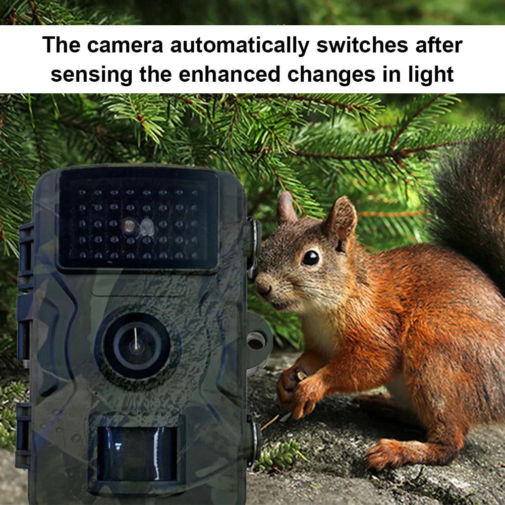 Hunting Trail Camera Waterproof Hunting Camera Motion Activated Infrared Night   Cam for Scouting Hunting