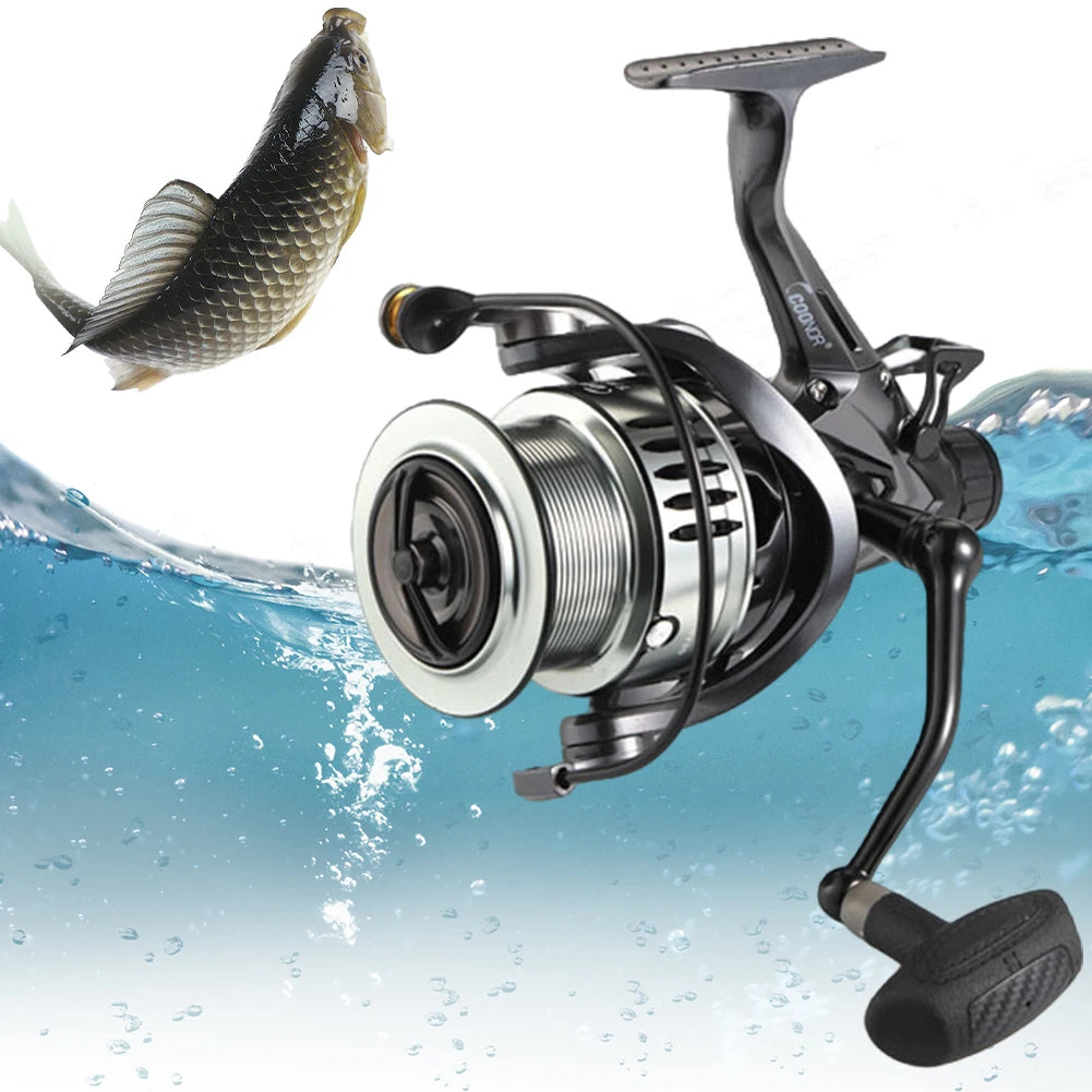 Spinning Fishing Reel Metal Fishing Reel Spool Fishing Reel  Carp Fishing Reel Fishing Tackle Carp Fishing Accessory