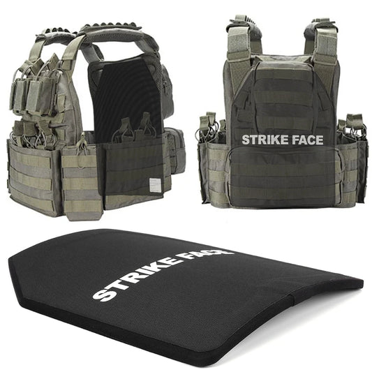 30x25cm Safety Vest Ballistic Body Armour Bullets-Proof Plate PE IIIA Stab-Proof Composite Plate Board Anti Stab Composite Plate