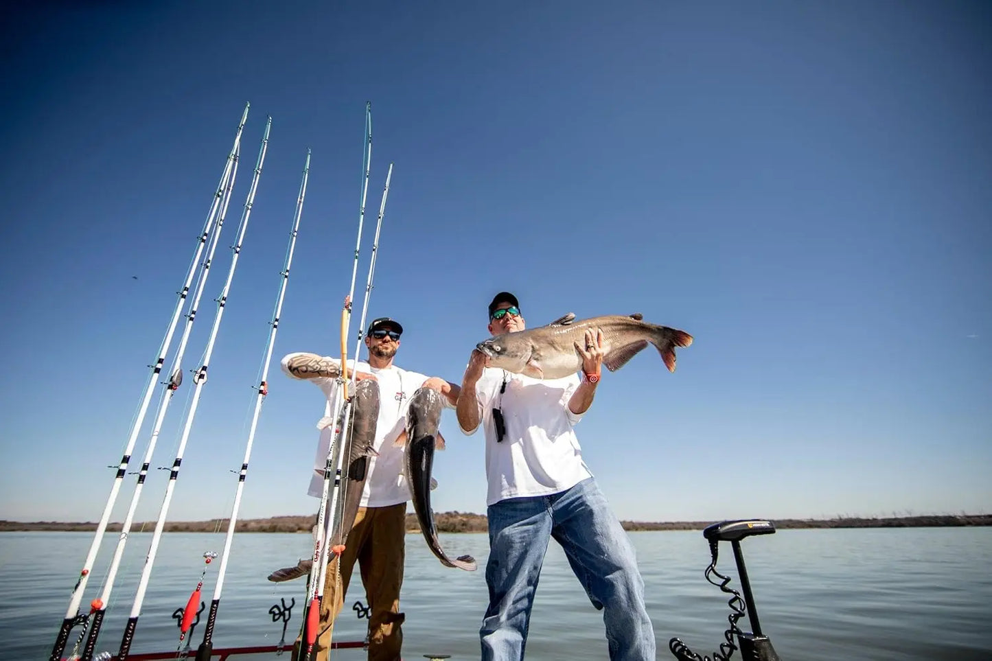 Catfish Special Spinning Fishing Rod - 7ft Medium Heavy, 15-30lb Line, 2-Piece