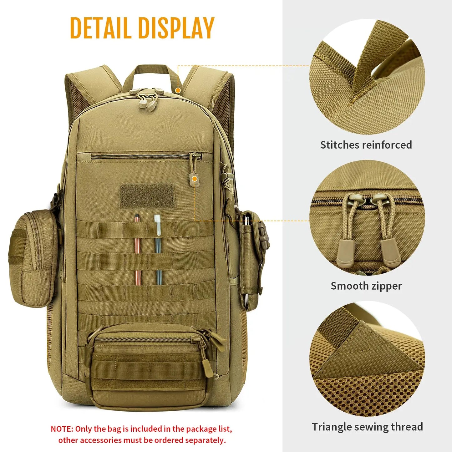 10L Compact Outdoor Backpack For Hiking Camping Trekking Travel