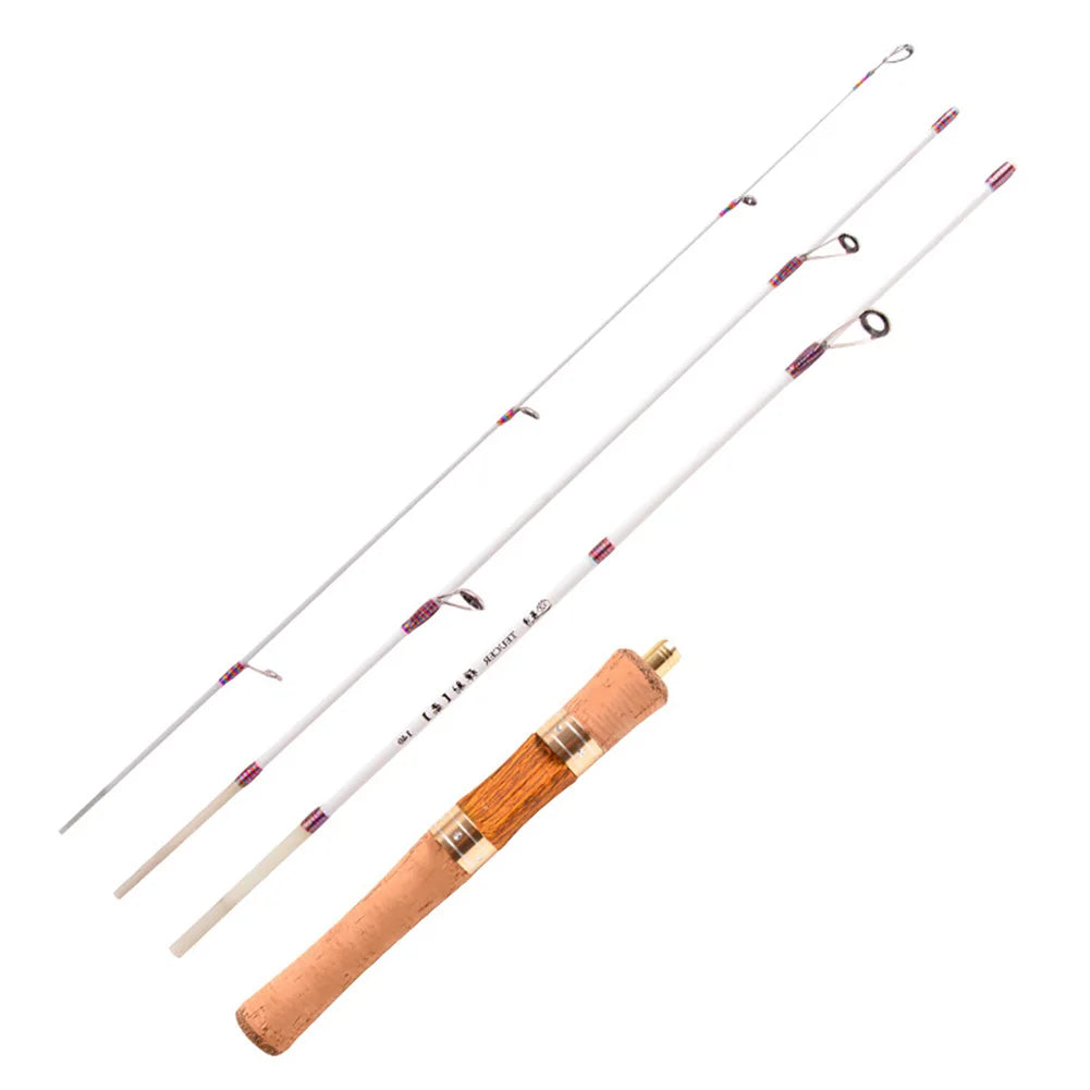 Soft Hand Fishing Pole Mini Telescopic Fishing Rod Rotatable Portable Ultra-light Outdoor Accessories for Stream Freshwater