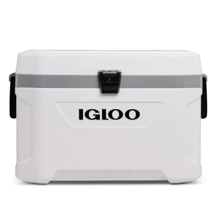 Marine Cooler Insulated Hard Shell Ice Chest Great for Fishing Camping Boating and More