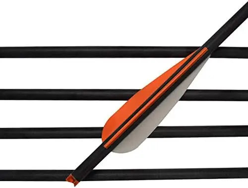 NIKA ARCHERY Crossbow Bolts Carbon Arrows for Target Hunting Outdoor Sport, 12 Pieces