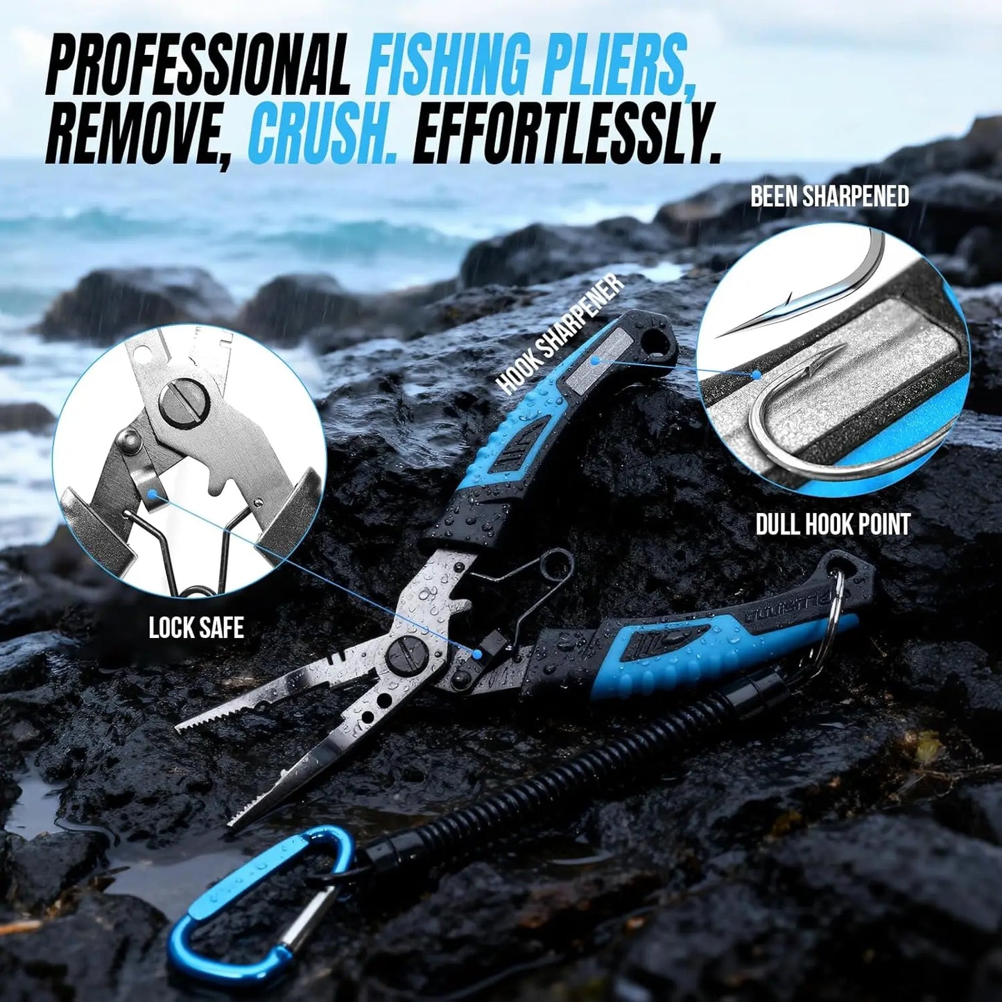 Fishing Gear,Full Fishing kit Include Fishing Rod and Combo