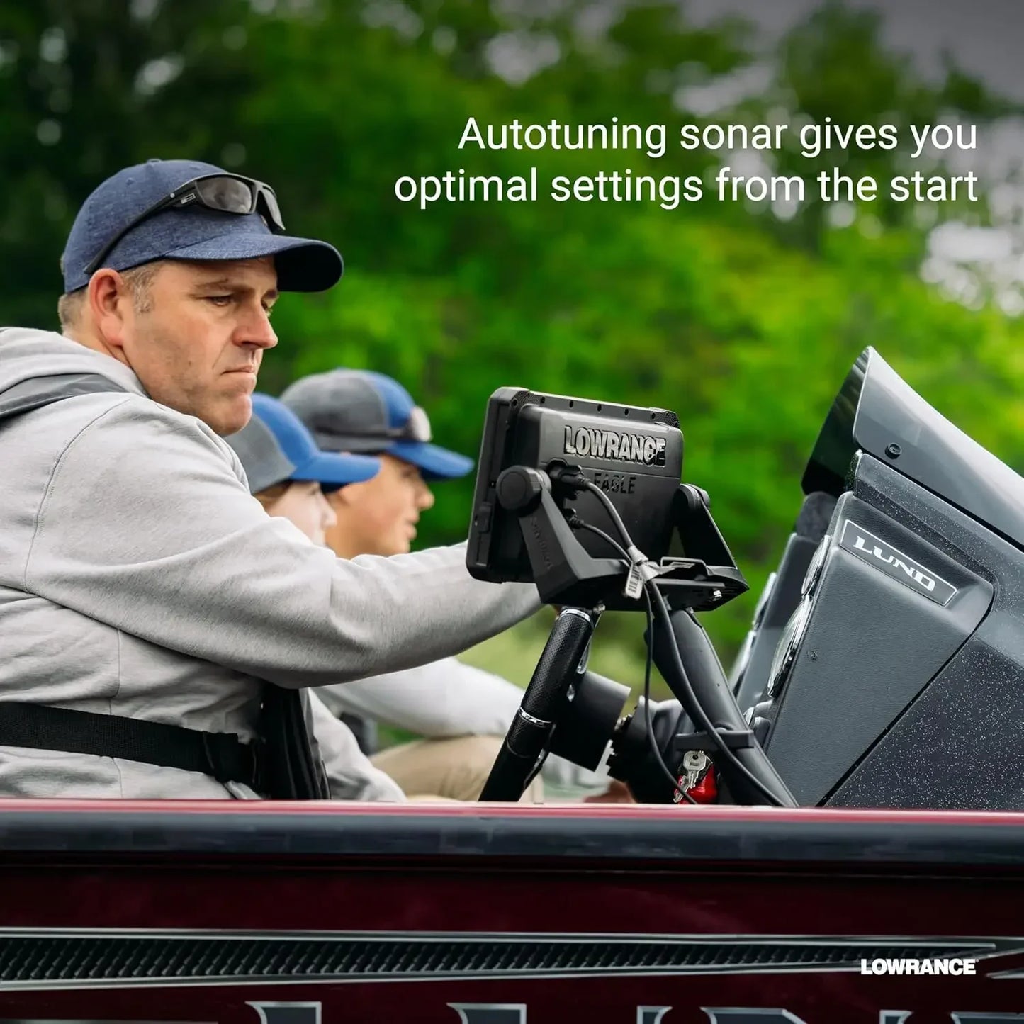 Lowrance Eagle Eye 9 Fishfinder with Live Sonar Chirp Sonar DownScan Fish Reveal Technology