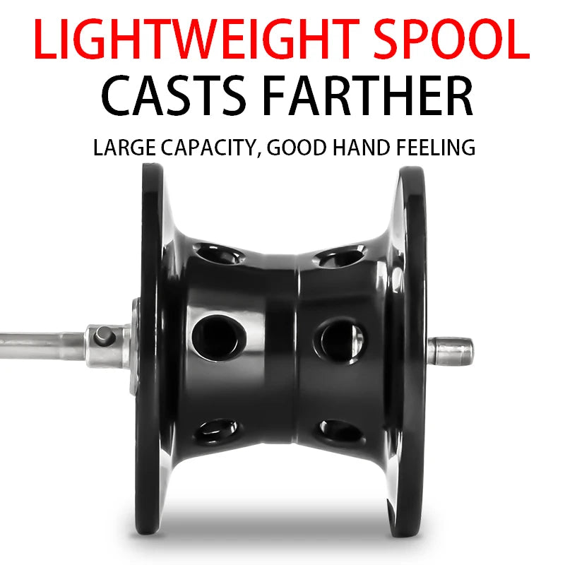 BILLINGS  Baitcasting Reel 8KG Max Drag Baitcaster Fishing Reels 6.3:1 Gear Ratio Fresh Saltwater Magnetic Brake System Casting Reel