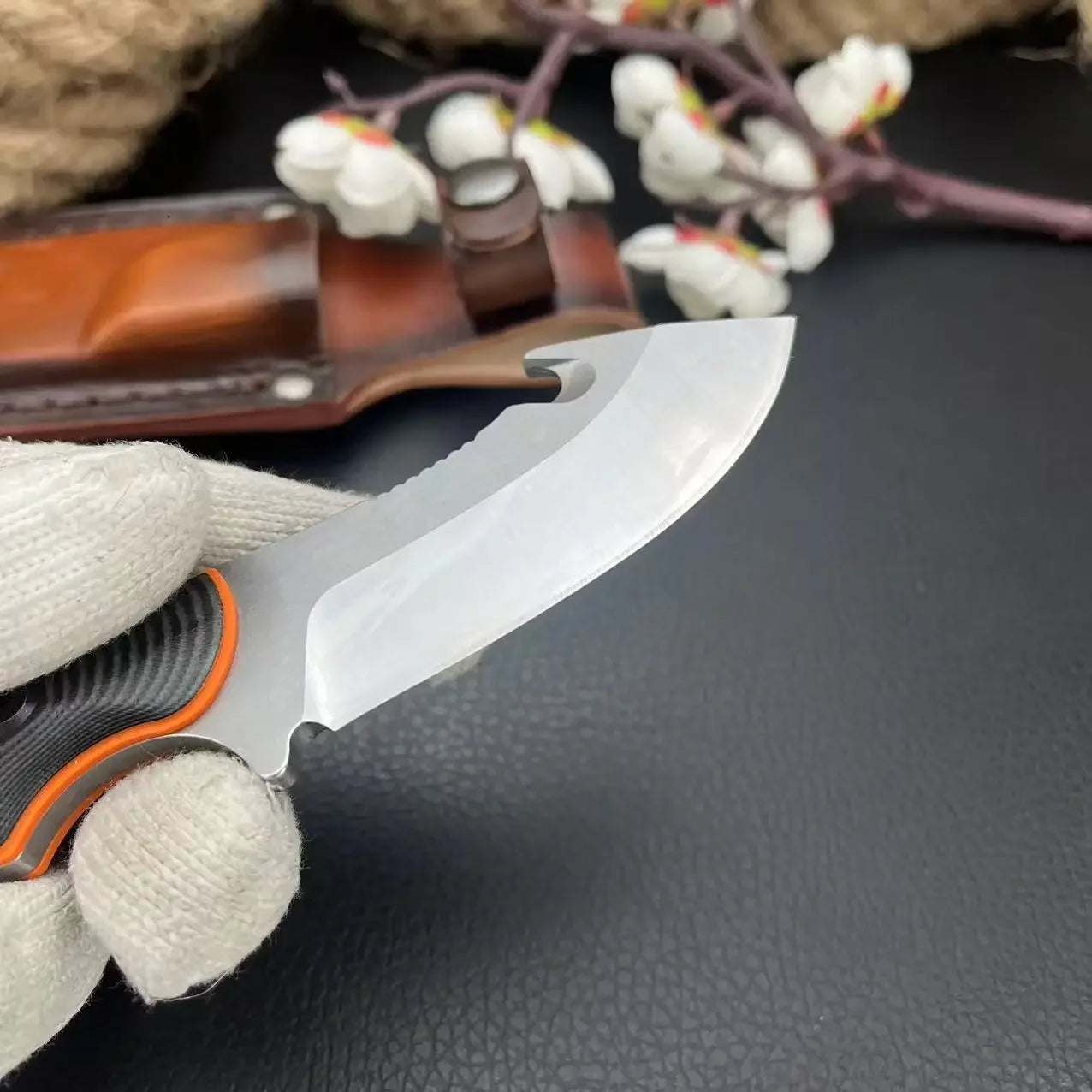 Skinner Tactical Knife High Hardness Fixed Blade Knife G10 Handle Self Defense Multifunctional Knives