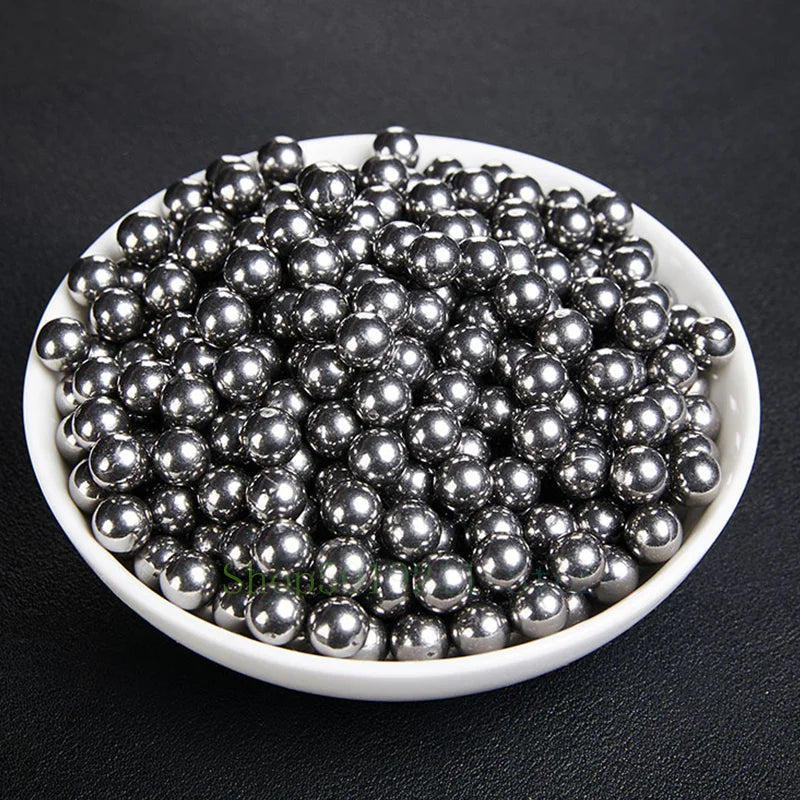 500pcs/Lot 4mm 5mm 6mm 7mm 8mm Steel Balls Hunting High-carbon Steel Slingshot Balls Catapult Slingshot Hitting Steel Ball