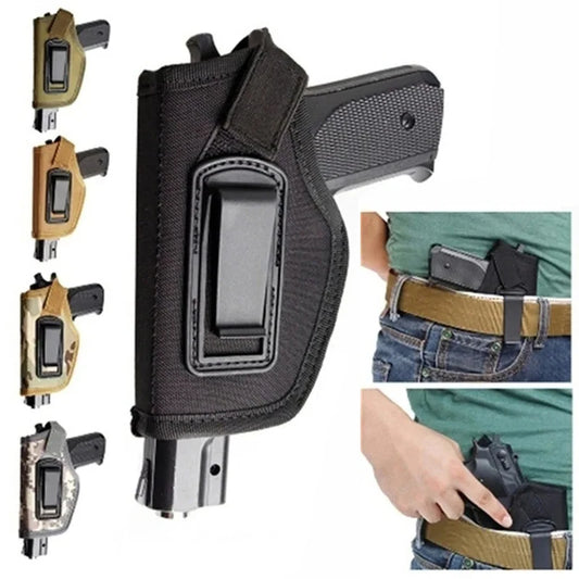 Waist Small Holster Gun School Pistol Glock 19 17 19 26 43 1911 Handgun Left Hand Right Hand Case