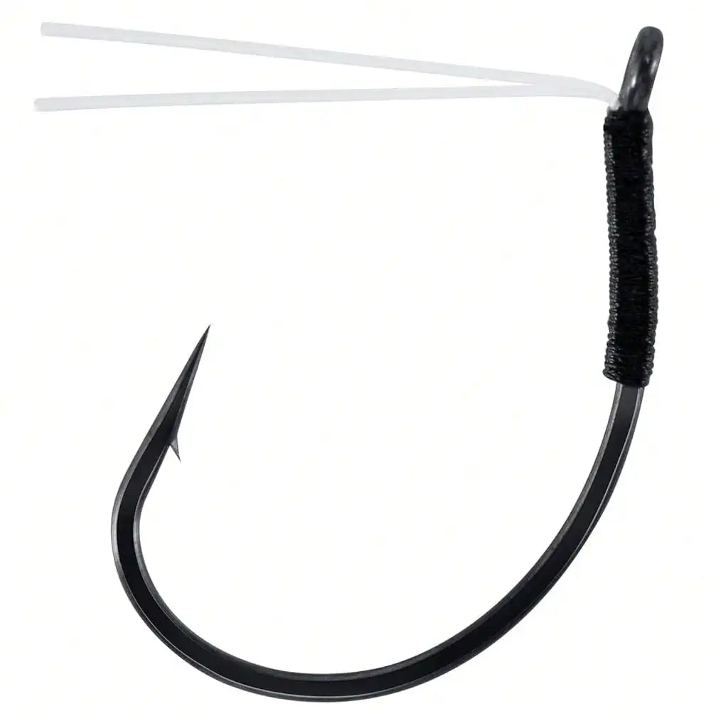 30 Pack Weedless Drop Shot Hooks Wide Gap Wacky Hook Bass Fishing Hook Freshwater For Neko Rig Punch Shot Flipping