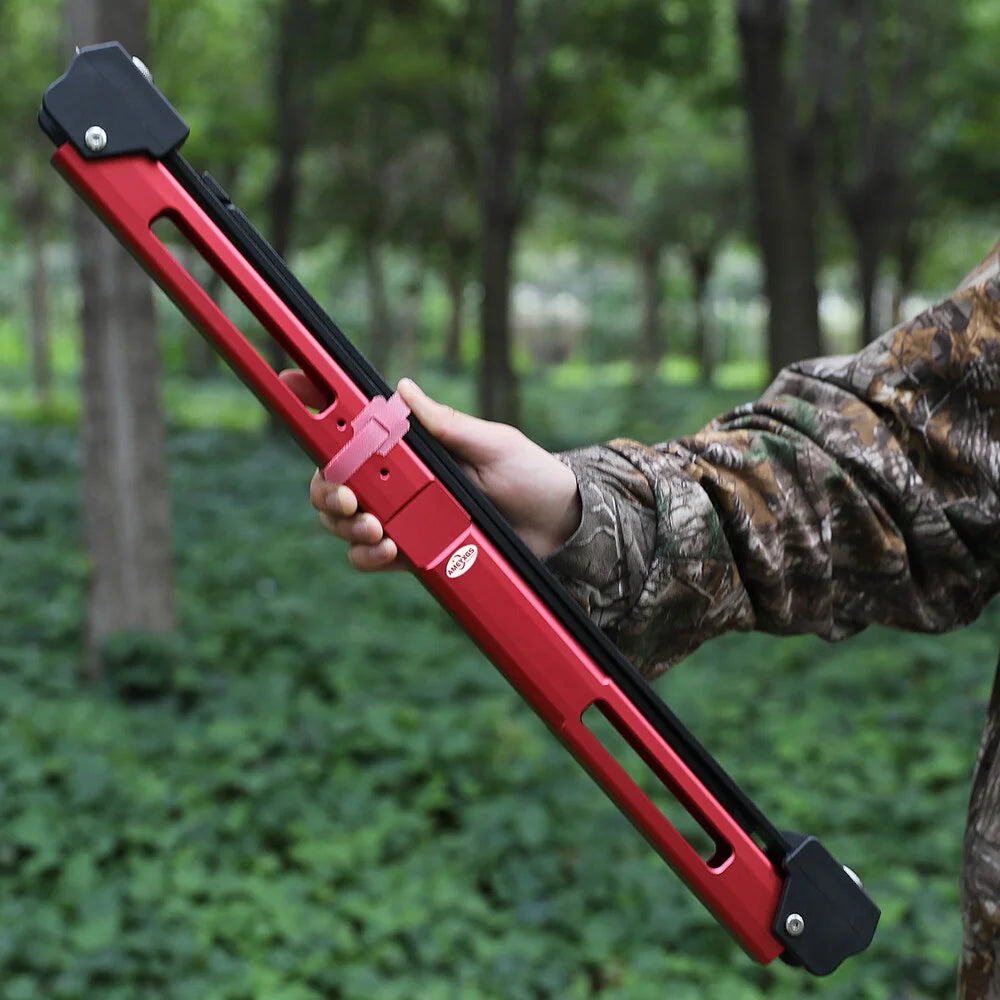 58 Inch Archery Takedown Folding Longbow Lightweight Aluminum Handle 25/35/40/50/60Lbs Left & Right Hand Target Hunting Bow