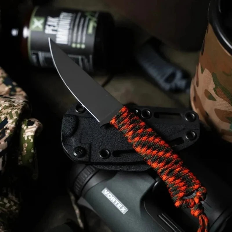 SPEEDGOAT 2.0 Model Outdoor Fixed Blade Knives 440C Blade Nylon Rope Handle Outdoor Camping Fishing Cutter Multi-tool