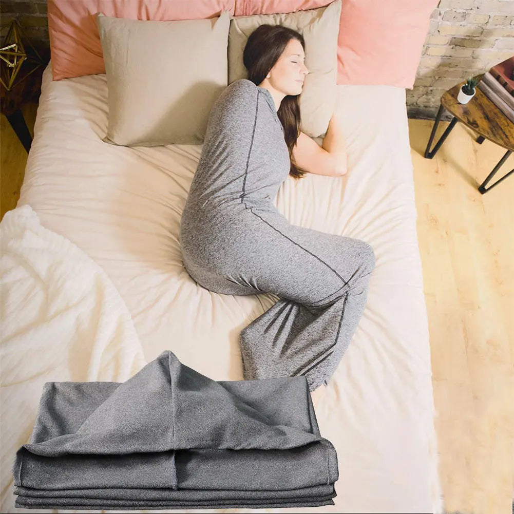 Portable Comfortable Sleeping Bag Travel Compression Blanket Air Conditioning Blankets Camping Sleeping Warm Bags For Adult Kids