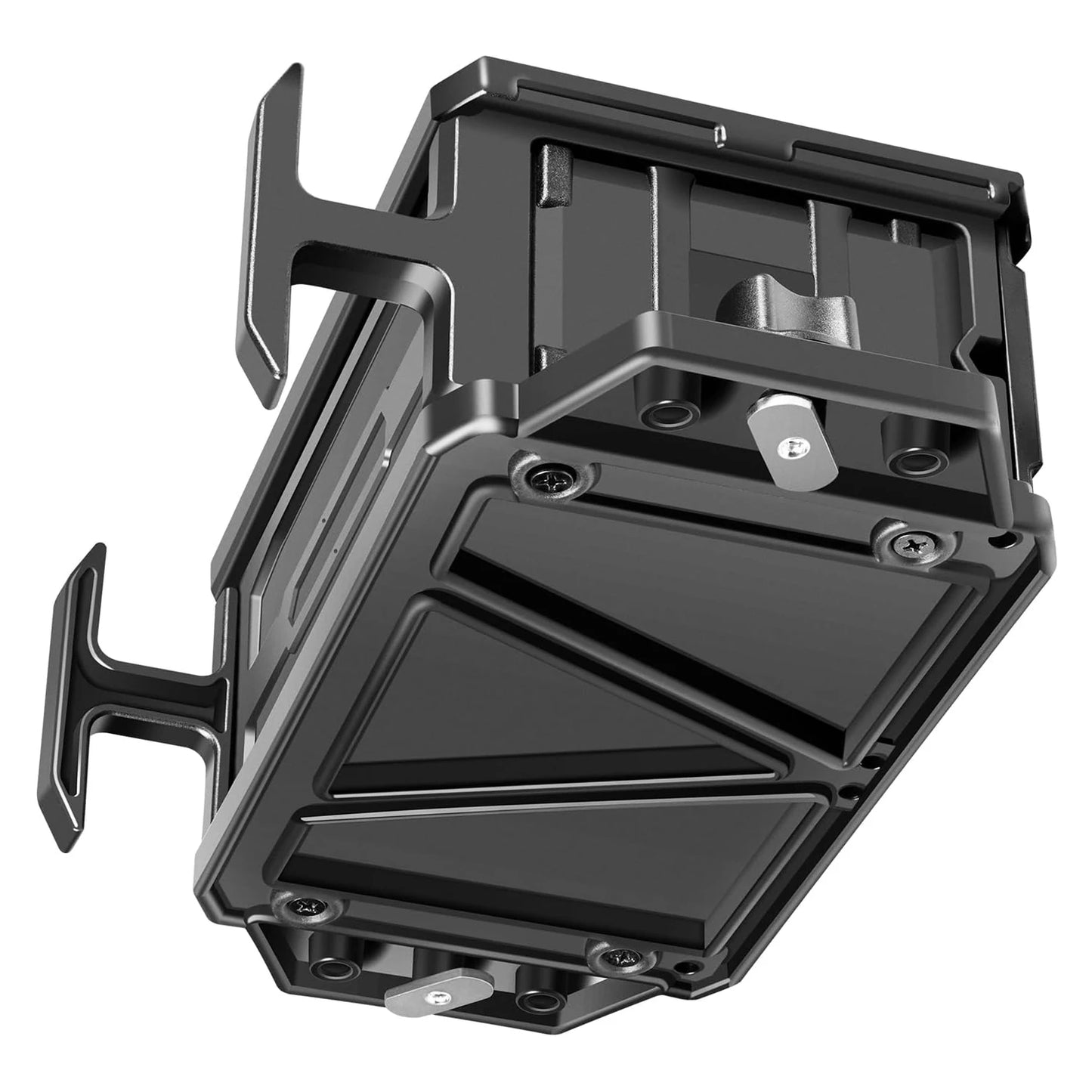 Track Mounted Battery Box for Fish Finders, Replace for YakAttack CellBlok (CLB-1002),  YakAttack Switchblade Transducer Arm