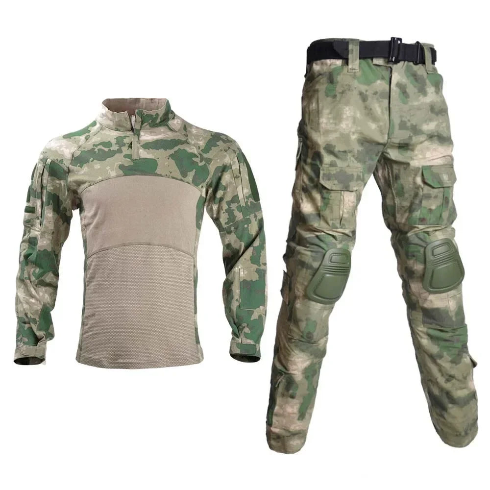 G4 Tactical Uniform Milit Outdoor Camo Suit Combat Shirts Cargo Pants Men Trainning Sets Airsoft Paintball Mens HuntingClothes