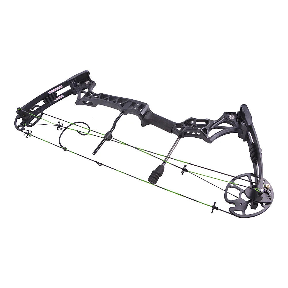 Archery Compound Bow 30-70lbs M129 320fps 80% Let-off Magnesium Alloy Riser for Right Hand Beginners Target Hunting Practice