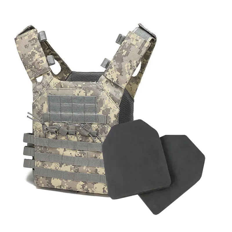 Nylon Tactical Vest Body Armor Hunting Carrier Airsoft Accessory Combat MOLLE Camo Cosplay  Army Vest CS Game Jungle Equipment