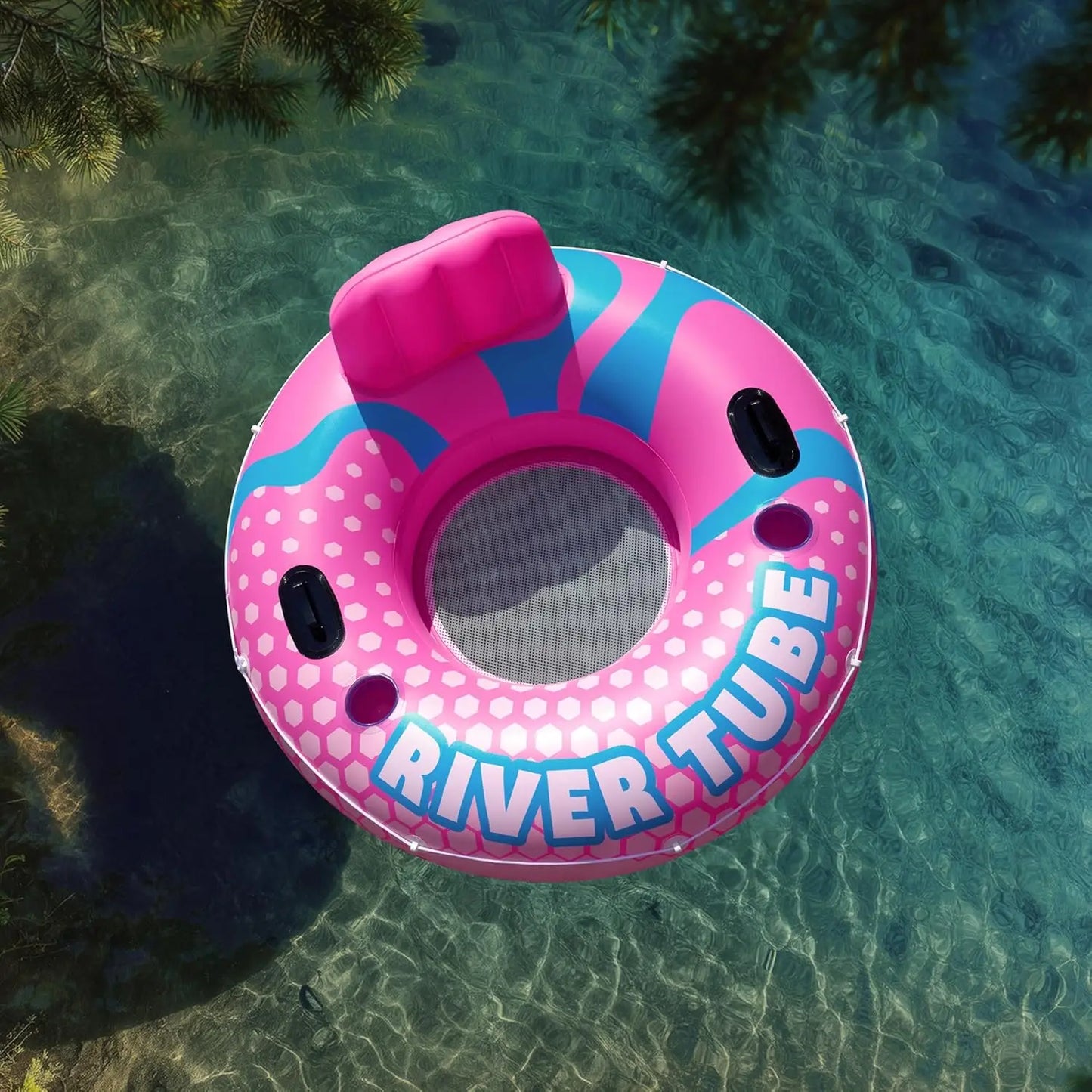 Heavy Duty Inflatable River Tubes for Adults - Durable Pool Floats, Perfect Floating Fun
