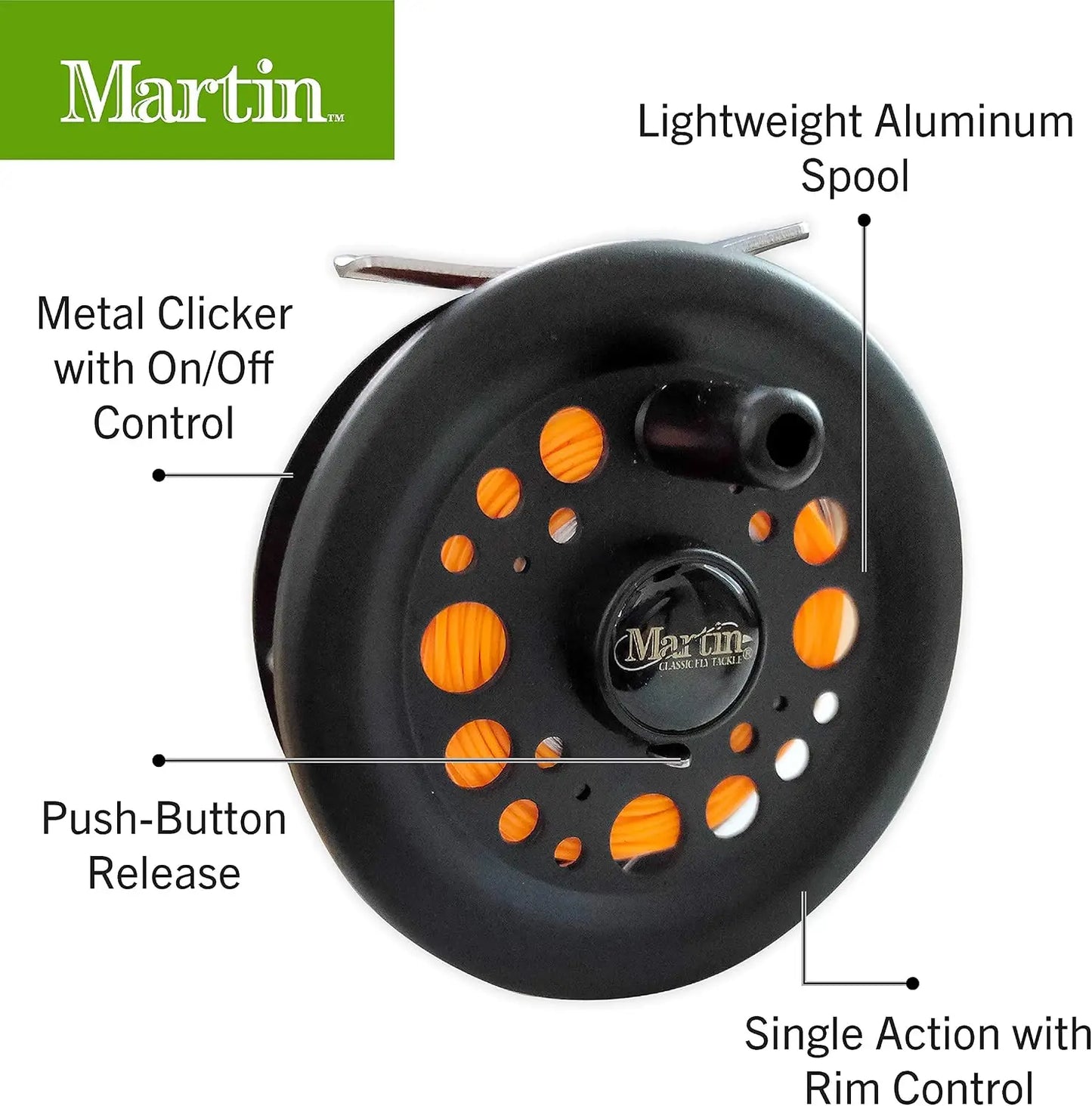8-Foot 5/6-Weight Fly Fishing Kit with Reel and Tackle, Perfect for Trout and Bass