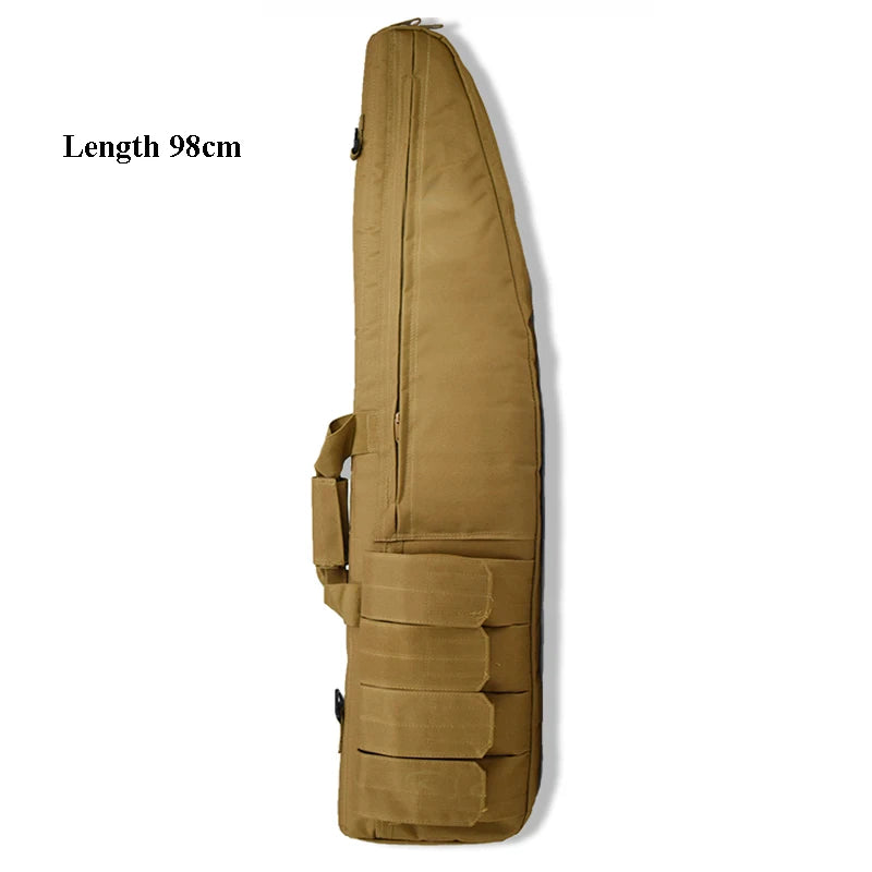 Long Gun Case 98cm 118cm Hunting Gun Airsoft Air Gun Single Shoulder Bags With Cushion Padded Protection Carry Bag