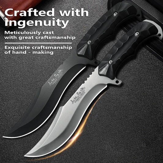 S038A Straight Knife, a sharp and multi-functional box opening tool, is suitable for outdoor camping, hunting and self-defense.