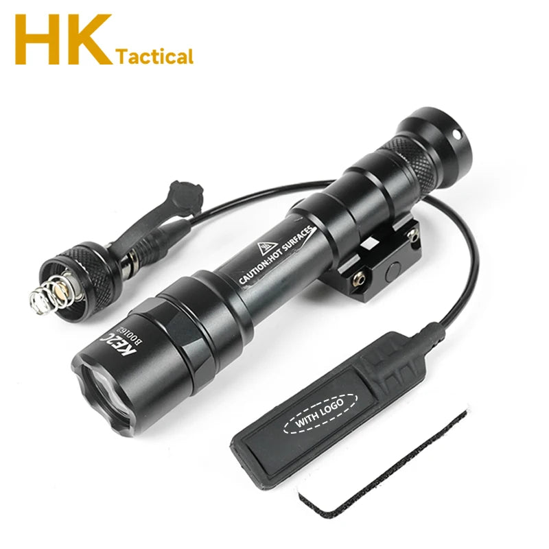 SF M600 M300 Series Tactical Flashlight M600B M300B LED White Light Fit 20MM Rail Rifle Scout Light 500 LM Outdoor Flashlight