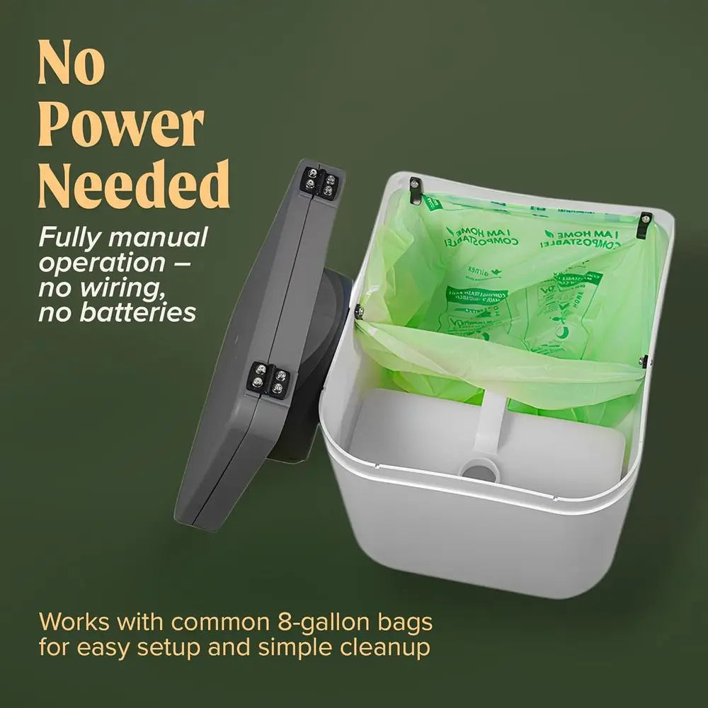 NOMAD by Portable Compost Toilet – Camping Toilet for Truck Campers, Hunting Blinds, Car Camping, Primitive Camping & Boating, N