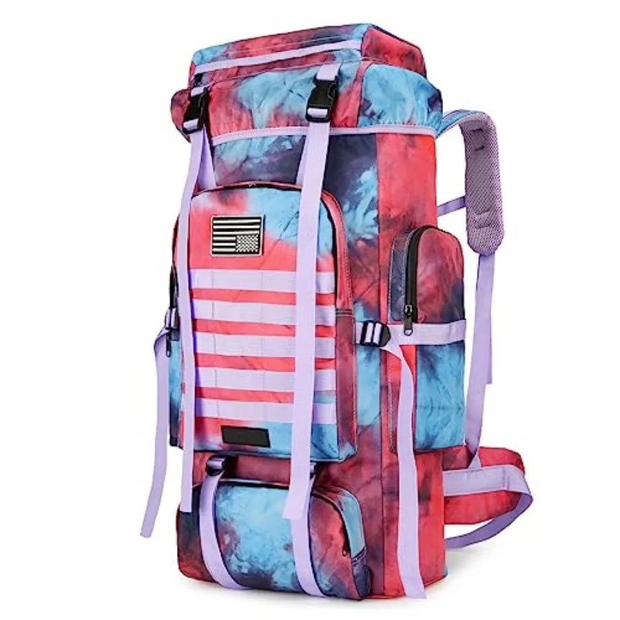 Hiking Backpack for Men 70L/100L Camping Backpack Military Rucksack Molle 3 Days Assault Pack for Climbing Camping Backpack, 3