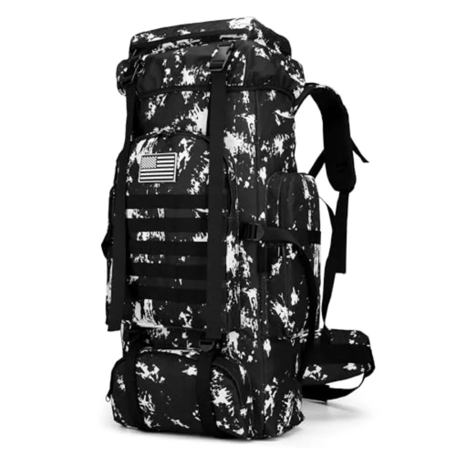 70L Camping Hiking Backpack for Men Women Large Military Tactical Backpack Molle Rucksack Backpack for Outdoor