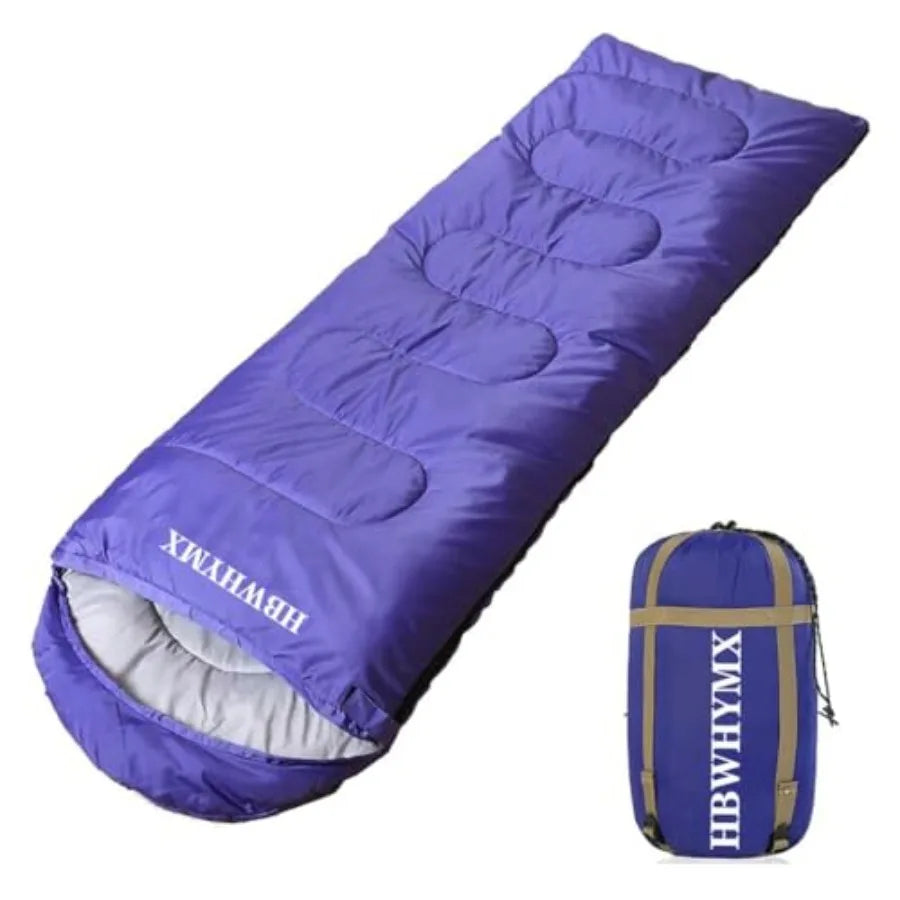 Sleeping Bags for Adults Backpacking Lightweight Waterproof- Cold Weather Sleeping Bag for Warm Camping Hiking Outdoor Travel H
