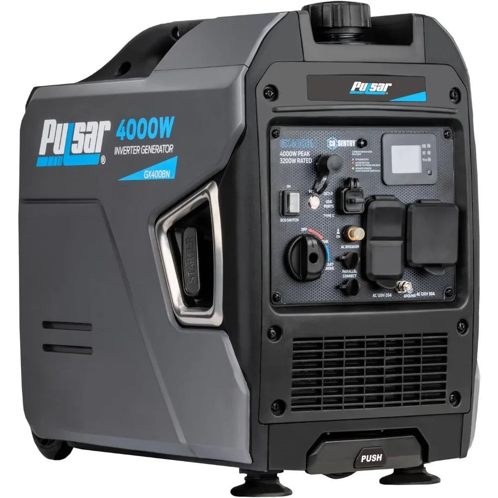 US Local Stock Best Choice GX400BN 4000W Portable Ultra Quiet Dual Fuel and Parallel Capability RV Ready Generator with