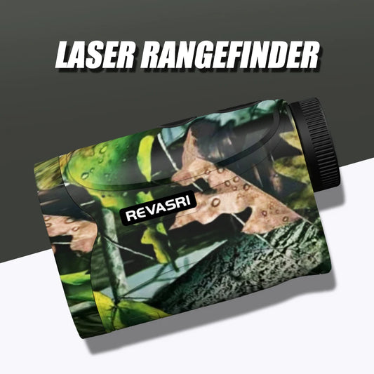 Mini 1200M Hunting Laser Rangefinder with Speed, Two-Point Height Measurement for Outdoor Hunting and Golf Range Finder
