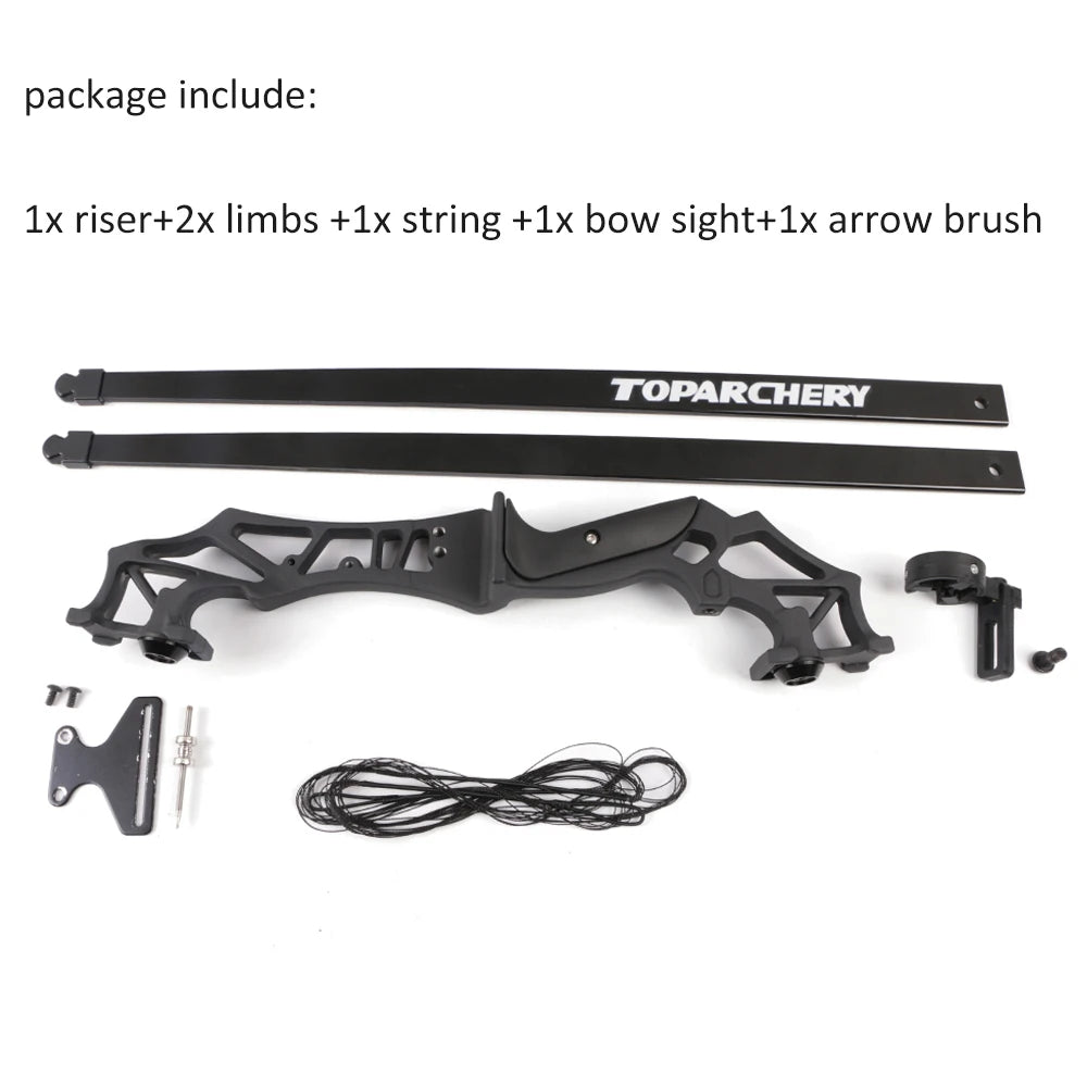 Archery recurve bow Hunting Take Down Bow 40lbs Bow for Outdoor Fishing Shooting Right Hand With Bow Accessories