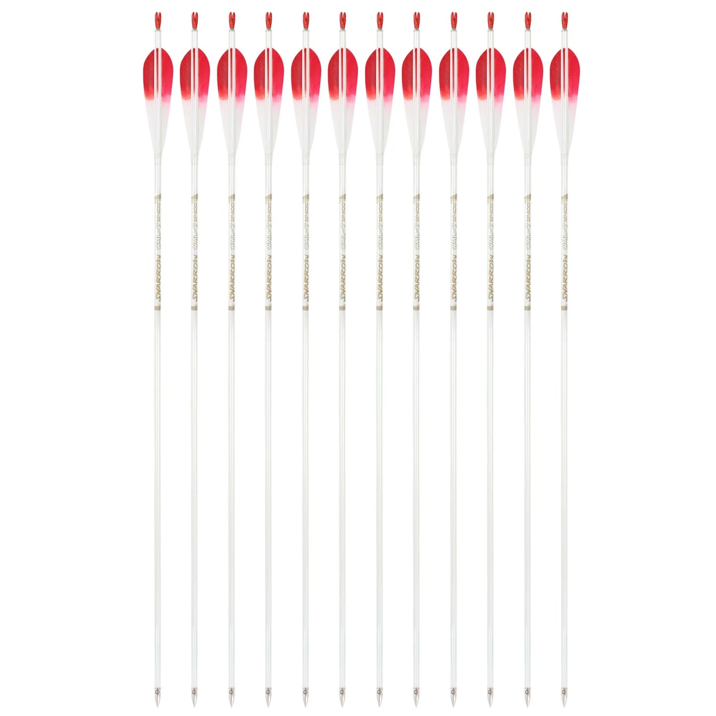 6pcs Pure Carbon Arrows Spine 500 Arrow Shaft +/- 0.003 Archery Recurve Bow Compound Bow Outdoor Hunting Shooting Target Arrows